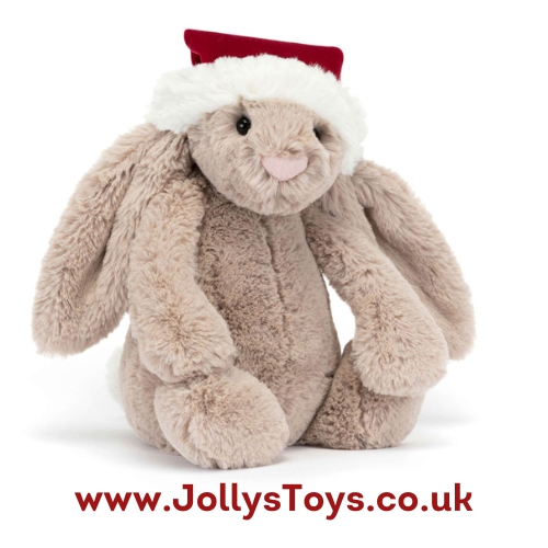 Jellycat Bashful Christmas Bunny